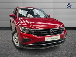 Red Used 2022 VW Tiguan Life SUV | £20,926 (Super price)