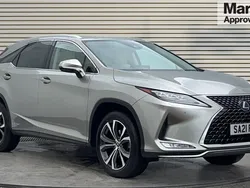 Silver Used 2021 Lexus RX450h Sport Line SUV | £29,175 (Fair price)