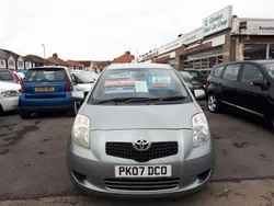 Silver Used 2007 Toyota Yaris Hatchback | £3,695 (Fair price)