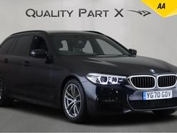 Black Used 2020 BMW 520 M Sport Estate | £21,550 (Good price)