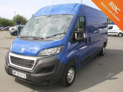 Blue Used 2020 Peugeot Boxer Van | £14,795 (Fair price)