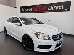 White Used 2015 Mercedes A180 AMG Hatchback | £5,440 (Fair price)