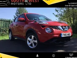 Red Used 2016 Nissan Juke S SUV | £5,485 (Fair price)