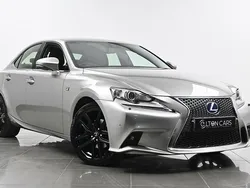 Silver Used 2014 Lexus IS300h Sport Line Sedan | £11,495 (Fair price)