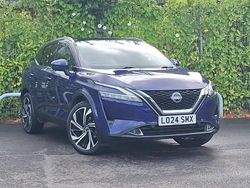 Blue Used 2024 Nissan Qashqai Tekna+ SUV | £27,498 (Expensive)
