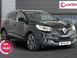 Black Used 2018 Renault Kadjar Dynamique SUV | £8,250 (Fair price)