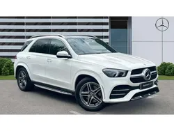White Used 2019 Mercedes GLE400 AMG line SUV | £42,500 (Fair price)