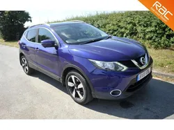 Blue Used 2016 Nissan Qashqai N-Connecta SUV | £6,495 (Fair price)