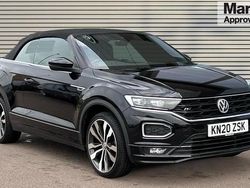 Black Used 2020 VW T-Roc Cabriolet R-line Cabriolet | £18,163 (Good price)
