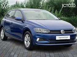 Blue Used 2020 VW Polo SE Hatchback | £12,727 (Fair price)