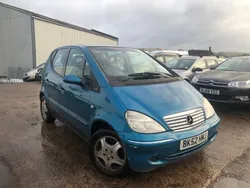 Blue Used 2002 Mercedes A160 Avantgarde Hatchback | £995