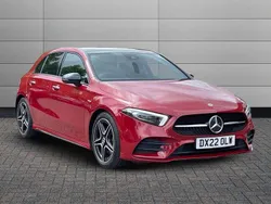 Red Used 2022 Mercedes A180 AMG Line Premium Plus Hatchback | £24,490 (Expensive)