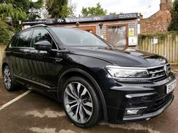Black Used 2017 VW Tiguan R-line SUV | £15,995 (Fair price)