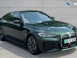 Sanremo green metallic Used 2023 BMW i4 M Sport Sedan | £32,770 (Good price)