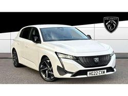 White Used 2022 Peugeot 308 Allure Premium Hatchback | £16,753 (Fair price)