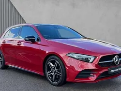 Red Used 2022 Mercedes A200 AMG Line Premium Plus Hatchback | £25,790 (Expensive)