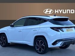 White Used 2024 Hyundai Tucson N Line SUV | £24,371 (Fair price)