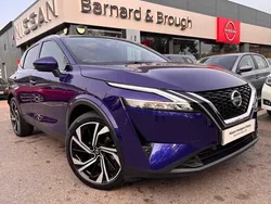Blue Used 2022 Nissan Qashqai Tekna+ SUV | £24,450