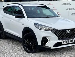 White Used 2019 Hyundai Tucson N Line SUV | £10,695 (A bit pricey)