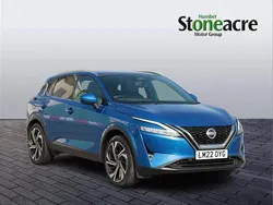 Blue Used 2022 Nissan Qashqai Tekna+ SUV | £27,995