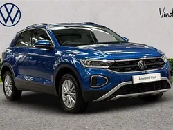 Blue Used 2022 VW T-Roc Life SUV | £22,153 (Fair price)