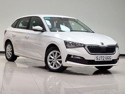 White Used 2022 Skoda Scala SE Technology Hatchback | £13,498 (Expensive)