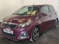 Mauve/purple Used 2015 Peugeot 108 Allure Hatchback | £4,295 (Fair price)