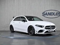 White Used 2021 Mercedes A35 AMG Premium Plus Hatchback | £29,999 (A bit pricey)