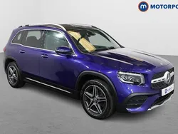 Blue Used 2022 Mercedes GLB200 AMG Line Premium Plus SUV | £28,599 (Fair price)