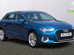Blue Used 2023 Audi A3 Sportback e-tron Sport Sedan | £21,299 (Good price)