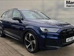 Blue Used 2021 Audi Q7 Black Edition SUV | £41,490 (Fair price)