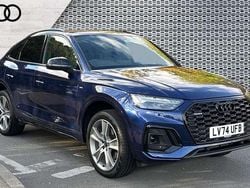 Blue Used 2024 Audi Q5 Sportback Black Edition SUV | £48,440 (Fair price)