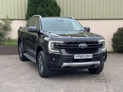 Black Used 2023 Ford Ranger Wildtrack Pickup | £31,950 (Good price)