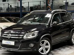 Black Used 2013 VW Tiguan R-line SUV | £9,595 (Fair price)