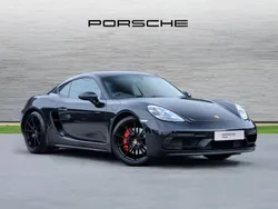Jet black metallic New 2025 Porsche 718 Cayman GTS | £73,000