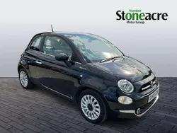 Black Used 2021 Fiat 500 Dolcevita Hatchback | £9,495 (Fair price)