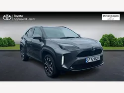 Grey Used 2022 Toyota Yaris Hybrid Design Hatchback | £20,719 (Expensive)