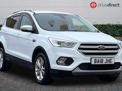 White Used 2018 Ford Kuga Titanium SUV | £9,990 (Fair price)