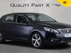 Blue Used 2020 Peugeot 308 Allure Hatchback | £10,879 (Fair price)