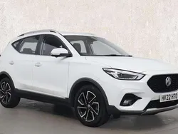White Used 2022 MG ZS Exclusive Sedan | £15,231 (Fair price)