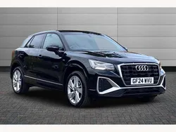 Mythos black Used 2024 Audi Q2 S-Line SUV | £26,395 (Fair price)