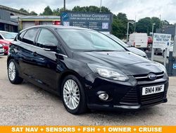 Black Used 2014 Ford Focus Zetec Hatchback | £6,395 (Fair price)