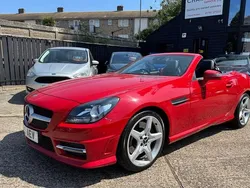 Red Used 2015 Mercedes SLK200 AMG Cabriolet | £14,850