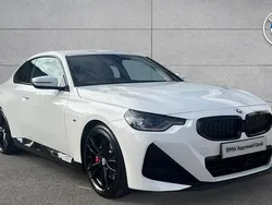 White Used 2023 BMW 220 M Sport Coupe | £30,785 (Fair price)
