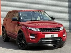 Red Used 2014 Land Rover Range Rover evoque Dynamic SUV | £7,995 (Fair price)