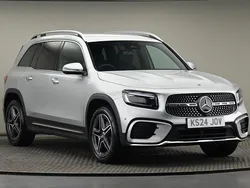 Iridium silver metallic finish Used 2024 Mercedes GLB200 AMG line SUV | £31,150 (Fair price)