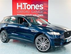 Blue Used 2018 Jaguar F-Pace Prestige SUV | £16,995 (Fair price)