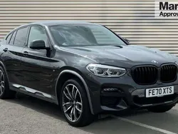 Grey Used 2020 BMW X4 M Sport SUV | £26,869 (Fair price)