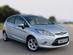 Silver Used 2012 Ford Fiesta Zetec Hatchback | £2,490 (Good price)