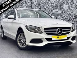 White Used 2015 Mercedes C220 SE Sedan | £8,995 (Good price)